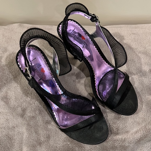 Lui Chung Satin Heels - Size 5.5 - Picture 4 of 10